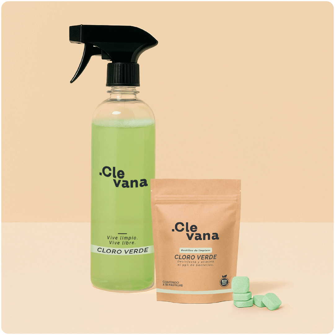 Kit Completo de limpieza Clevana (Rinde hasta 2 meses)