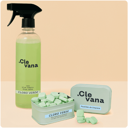 Kit completo de limpieza Clevana